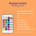 RGBW remote control led bulb